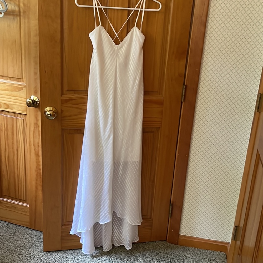White House Black Market high low dress